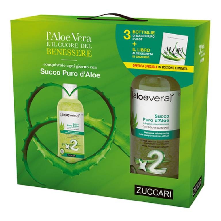 ALOEVERA2 SUCCO PURO ALOE3P 1L