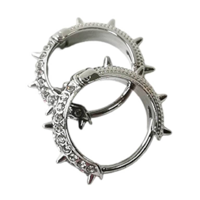 BJT252 ORECCHINI AMBER SPIK SS