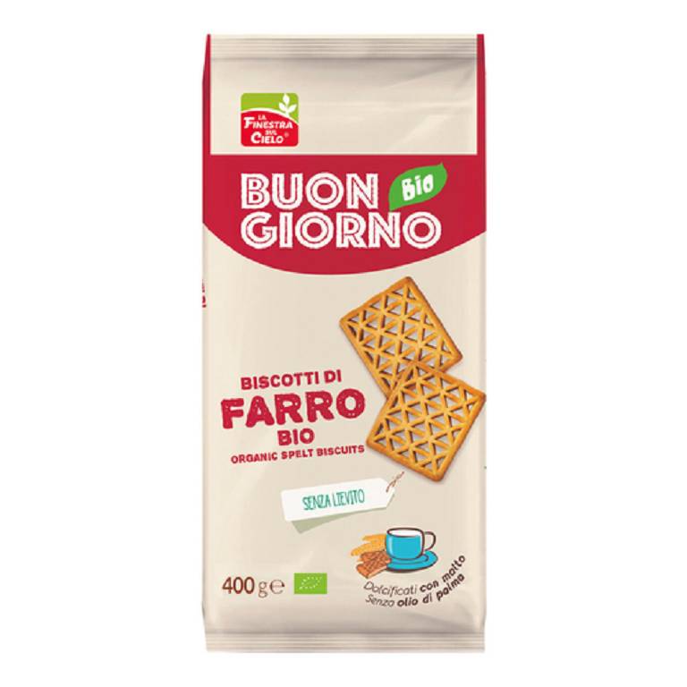 BUONGIORNOBIO BISC FARRO 400G