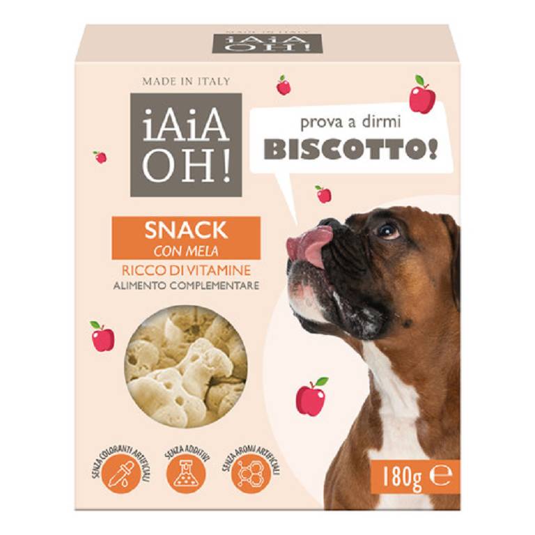 CANE SNACK MELA 180G IAIAOH