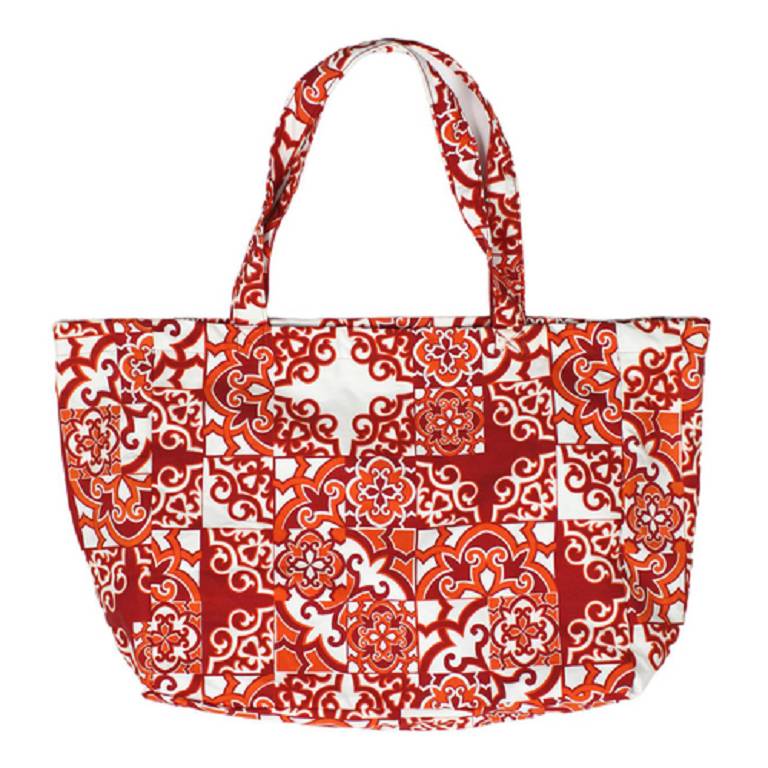 COLORS TOTE BAG RED