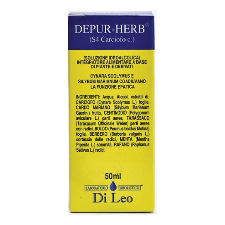 DEPUR-HERB S4 CARCIOFO 50ML