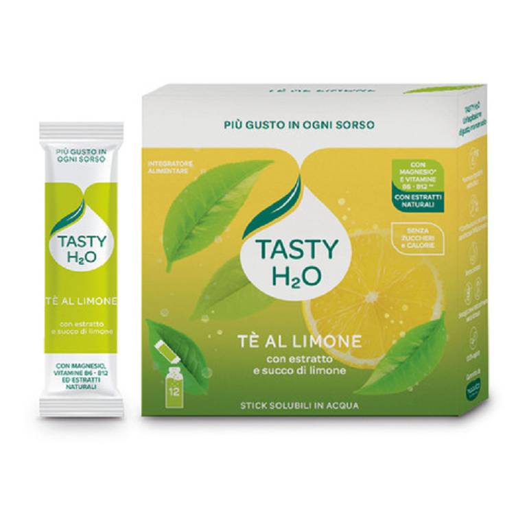 TASTY H2O TE' AL LIMONE12STICK